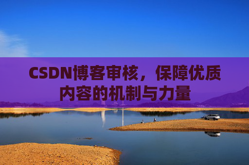 CSDN博客审核，保障优质内容的机制与力量
