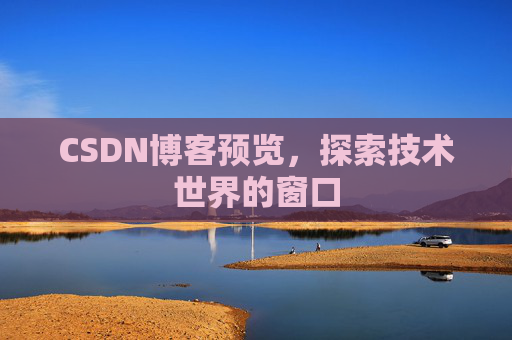 CSDN博客预览，探索技术世界的窗口